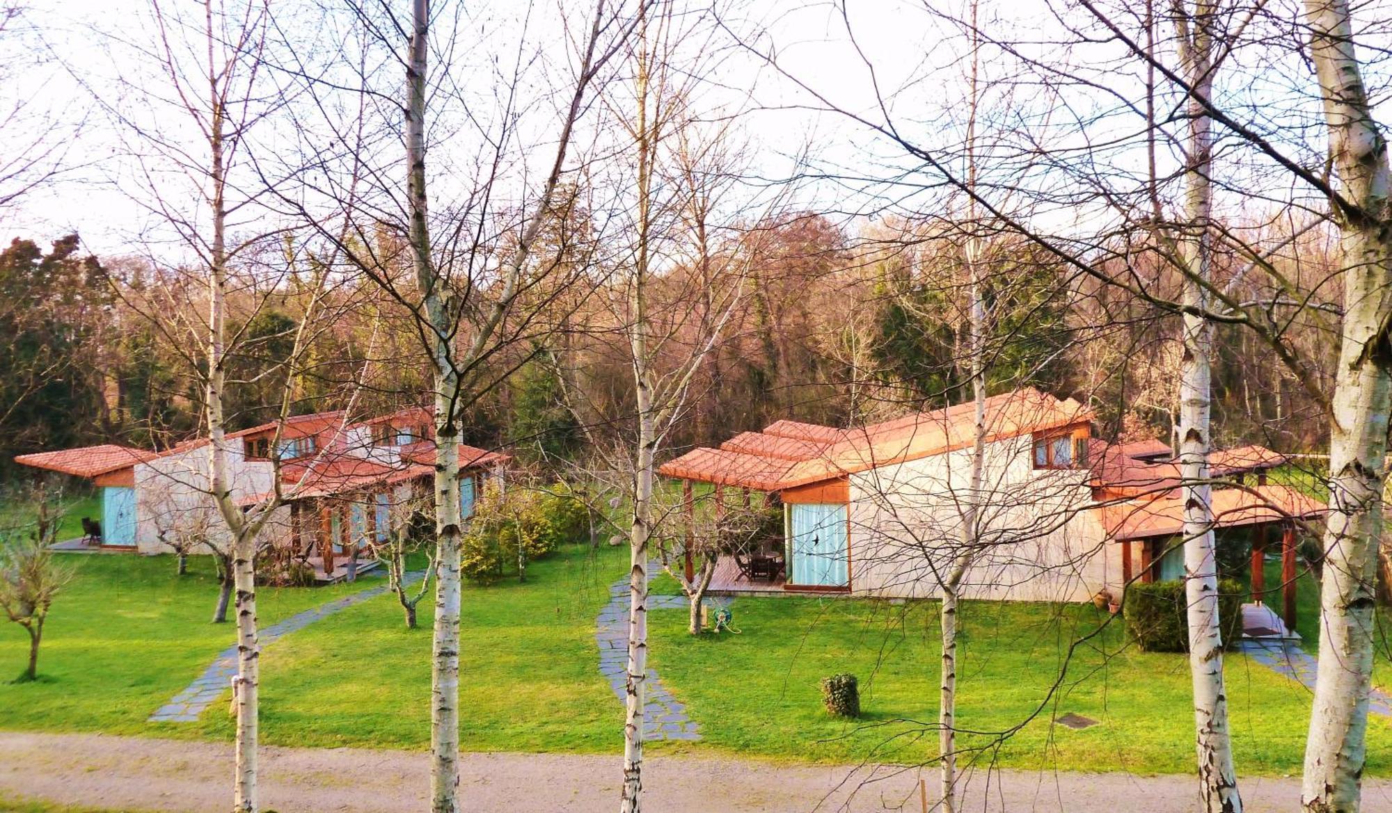 סנטה קרוז דה אוליירוס Bungalow Camping Los Manzanos מראה חיצוני תמונה