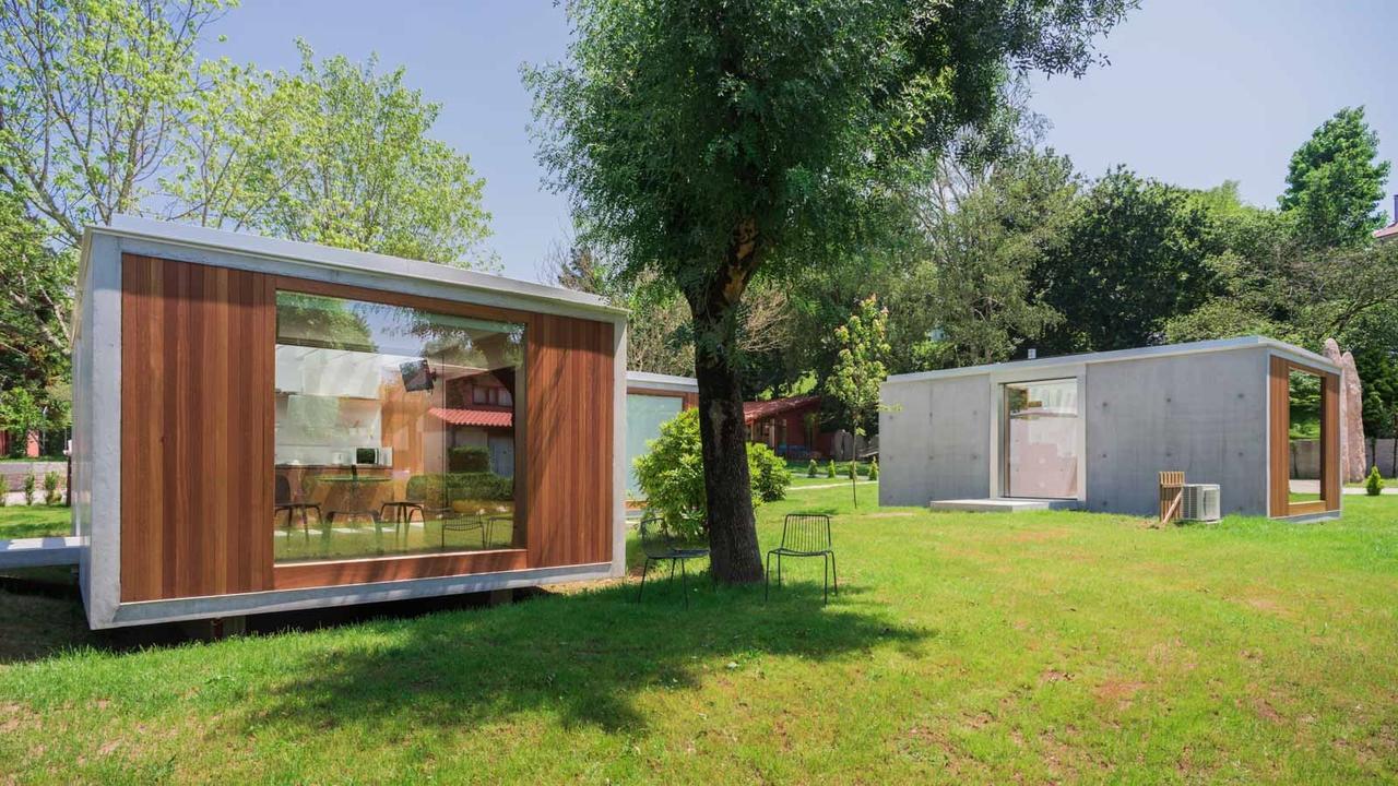 סנטה קרוז דה אוליירוס Bungalow Camping Los Manzanos מראה חיצוני תמונה