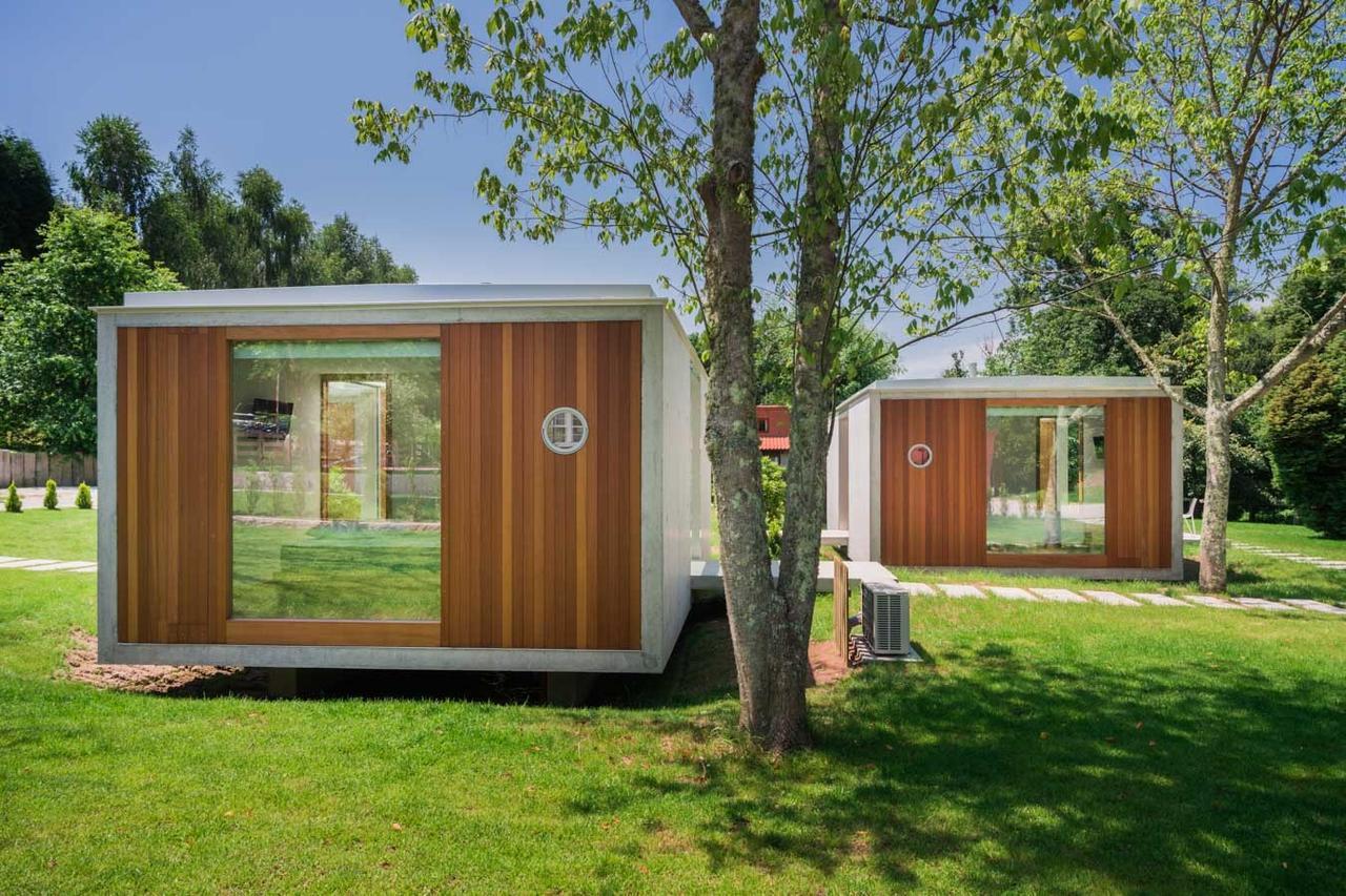 סנטה קרוז דה אוליירוס Bungalow Camping Los Manzanos מראה חיצוני תמונה