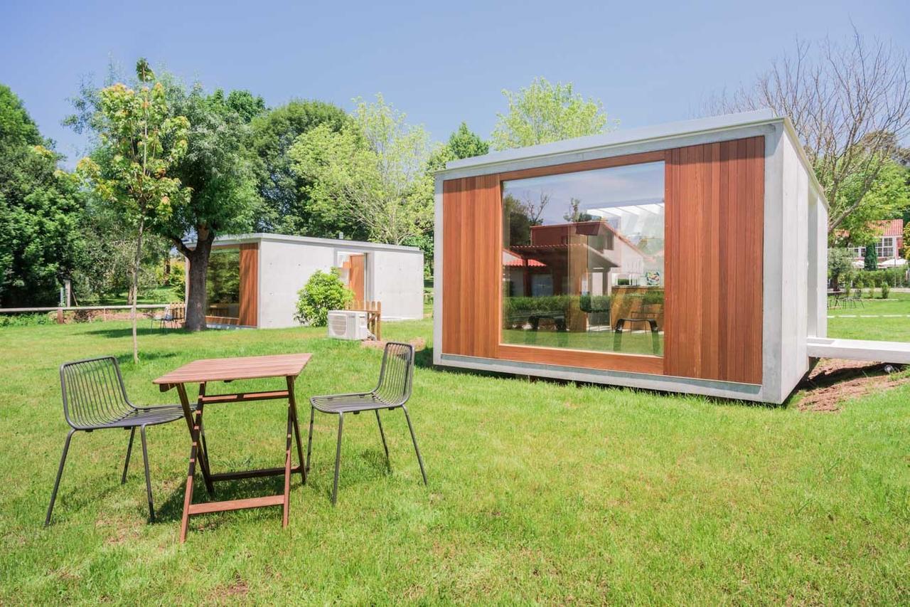 סנטה קרוז דה אוליירוס Bungalow Camping Los Manzanos מראה חיצוני תמונה